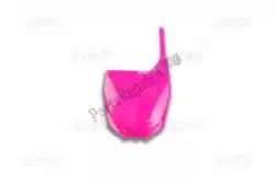 Here you can order the front number plate, neon pink from UFO, with part number YA04813P: