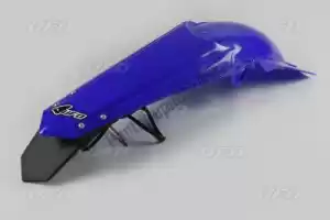 UFO YA04817089 parafango posteriore enduro con luce led, reflex blu - Il fondo