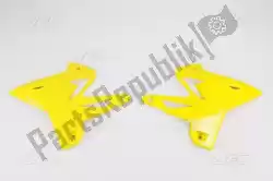 Here you can order the radiator covers, yellow|restyled from UFO, with part number YA04834101: