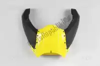 YA04837101, UFO, Air box with rivets & cover, racing yellow    , New