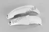 YAFK302046, UFO, Mudguard kit yamaha white    , New