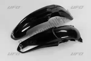 UFO YAFK302001 kit guarda-lamas yamaha preto - Lado inferior