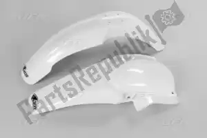 UFO YAFK304046 mudguard kit yamaha white - Bottom side