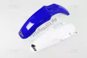 UFO YAFK313999 kit de guardabarros delantero y trasero, azul oem - Lado inferior