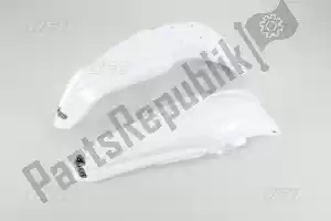 UFO YAFK317046 mudguard kit yamaha white - Bottom side