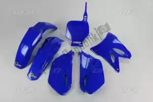 UFO YAKIT306E089 conjunto de plástico yamaha reflexo azul - Lado inferior