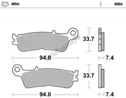 Aquí puede pedir pastillas de freno 099821, pastillas de freno sinter racing de Moto Master , con el número de pieza 6250099821: