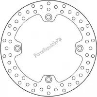 6218110738, Moto Master, Schijf 110738, halo fixed disc 256    , Nieuw