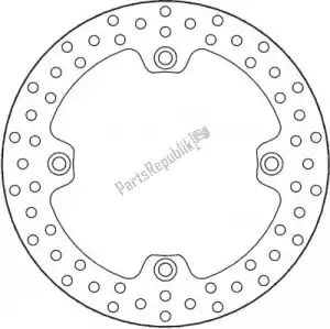 MOTO MASTER 6218110738 disco 110738, disco fixo halo 256 - Lado inferior