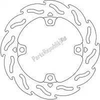 6200110780, Moto Master, Disc 110780, flame fixed disc    , New