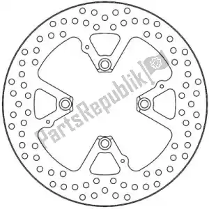 MOTO MASTER 6218110782 disco 110782, disco fixo halo - Lado inferior