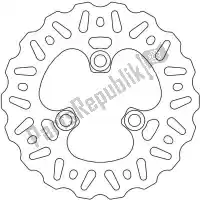 6225110801, Moto Master, Schijf 110801, nitro front disc    , Nieuw