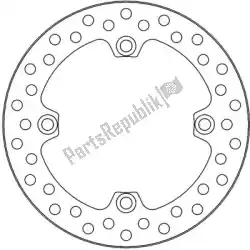 Here you can order the disc vintage rear disc from Moto Master, with part number 6206110811: