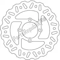 6225110807, Moto Master, Schijf 110807, nitro rear disc    , Nieuw