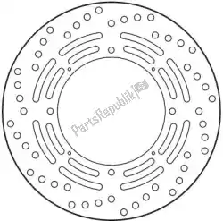 schijf vintage front disc van Moto Master, met onderdeel nummer 6206110825, bestel je hier online: