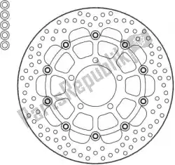 Qui puoi ordinare disco 112271, disco in alluminio flottante alone 310 da Moto Master , con numero parte 6218112271: