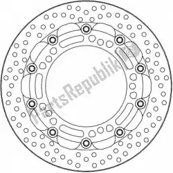 Here you can order the disc 112284, halo 5. 5mm racing series from Moto Master, with part number 6218112284: