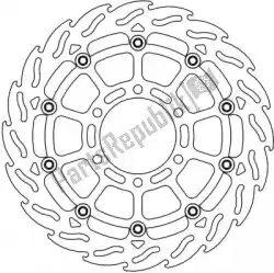 schijf 112297, flame floating alu (cast w) van Moto Master, met onderdeel nummer 6206112297, bestel je hier online: