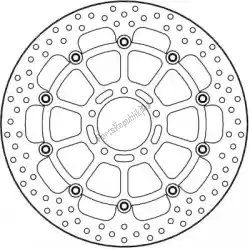 Here you can order the disc 112299, halo floating alu disc from Moto Master, with part number 6218112299: