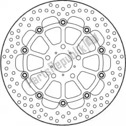 Here you can order the disc 112323, halo float disc from Moto Master, with part number 6218112323: