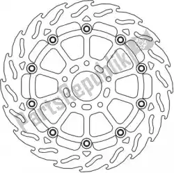  112330, flame floating disc van Moto Master, met onderdeel nummer 6206112330, bestel je hier online: