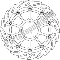 6206112327, Moto Master, Schijf 112327, flame float disc    , Nieuw