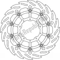 6206113225, Moto Master, 113225, disque série flame racing    , Nouveau