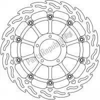 6206113240, Moto Master, Schijf 113240, flame floating alu disc 330    , Nieuw