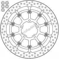 6215116097, Moto Master, Disco 116097, halo t-floater aluminio disco 329    , Nuevo