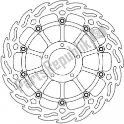 Qui puoi ordinare disco 113237, disco in alluminio flottante a fiamma 330 da Moto Master , con numero parte 6206113237: