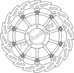 Here you can order the disc 113239, flame floating alu disc 330 from Moto Master, with part number 6206113239: