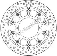 6215116104, Moto Master, Disco 116104, disco de corrida sm halo t-floater    , Novo