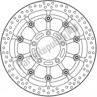 6218117064, Moto Master, Schijf 117064, halo t-floater alu disc 320    , Nieuw