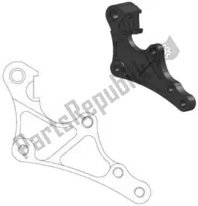 MOTO MASTER 6282211091 spare part 211091, caliper adapter bracket - Bottom side