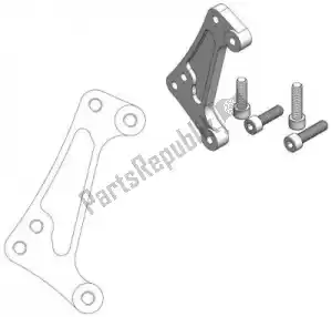 MOTO MASTER 6282211098 cz??? zamienna 211098, wspornik adaptera zacisku - Dół