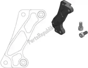 MOTO MASTER 6206211121 211121, caliper adapter bracket - Bottom side
