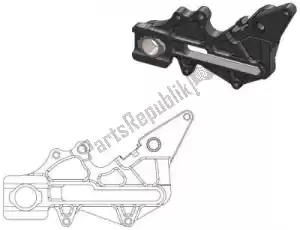 MOTO MASTER 6282211111 cz??? zamienna 211111, wspornik adaptera zacisku - Dół