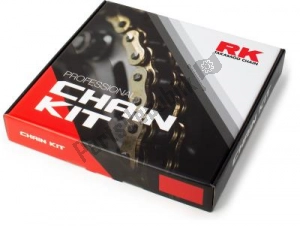 RK 39609380G ketting kit chainkit, gold chain - Onderkant