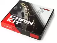 39941116B, Supersprox, Chain kit 525xso 118 rivet & black stealth sprocket    , New