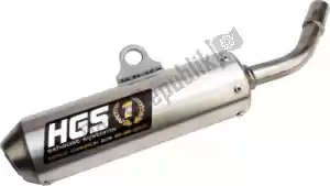HGS HGKA2002111 ehx silenciador de alumínio - Lado inferior
