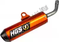 HGKT2003121, HGS, Exh silencer alu orange    , Nieuw