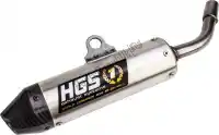 HGSKA2001112, HGS, Exh silencer alu carb. end cap    , Nieuw