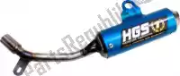 HGKT2002131, HGS, Exh silencer alu blue    , Nieuw