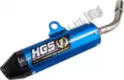 Aqui você pode pedir o exh silenciador de alumínio azul carb. Tampa final em HGS , com o número da peça HGKT2003132: