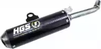 HGYA2002141, HGS, Exh silencer alu black    , Nieuw