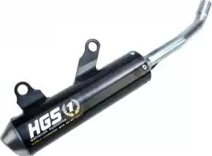 HGS HGYA2010141 ehx silenciador alu preto - Lado inferior