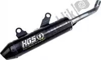 HGKT2015142, HGS, Exh silencer alu black carb. end cap    , Nieuw