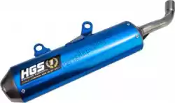 Aquí puede pedir silenciador ehx aluminio azul de HGS , con el número de pieza HGKT2015131: