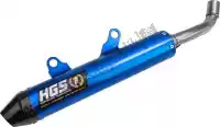 HGKT2015132, HGS, Exh silencer aluminum blue carb. end cap    , New