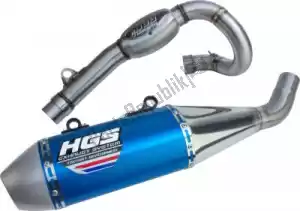 HGS HGKT3005131 exh complete system alu blue - Bottom side